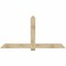 Ekena Millwork Eugene Rough Sawn Timber Gable Bracket, Douglas Fir, 84"W x 42"H x 2"D x 6"F, 12/12 Pitch GBW084X42X0206EUG00RDF - alternate 1